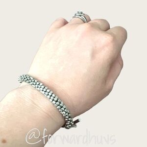 Bundle Sale 3 for $15 | Kenneth Cole | Silver Tone Stretch Bracelet